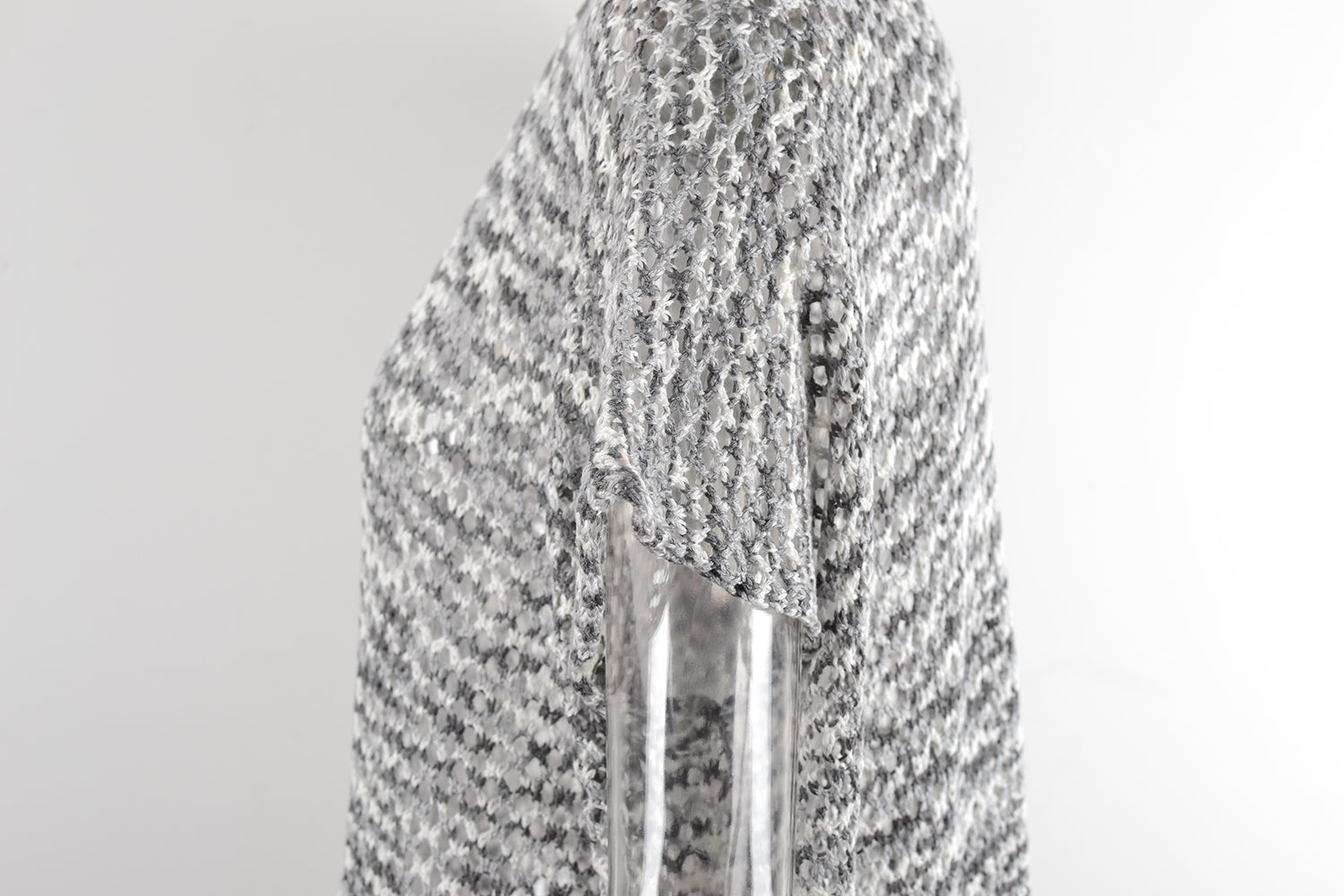 Summer Beach Cover Up Gradient Hollow Out Cutout Knitted Sun Protection Shirt Blouse Bella Mia